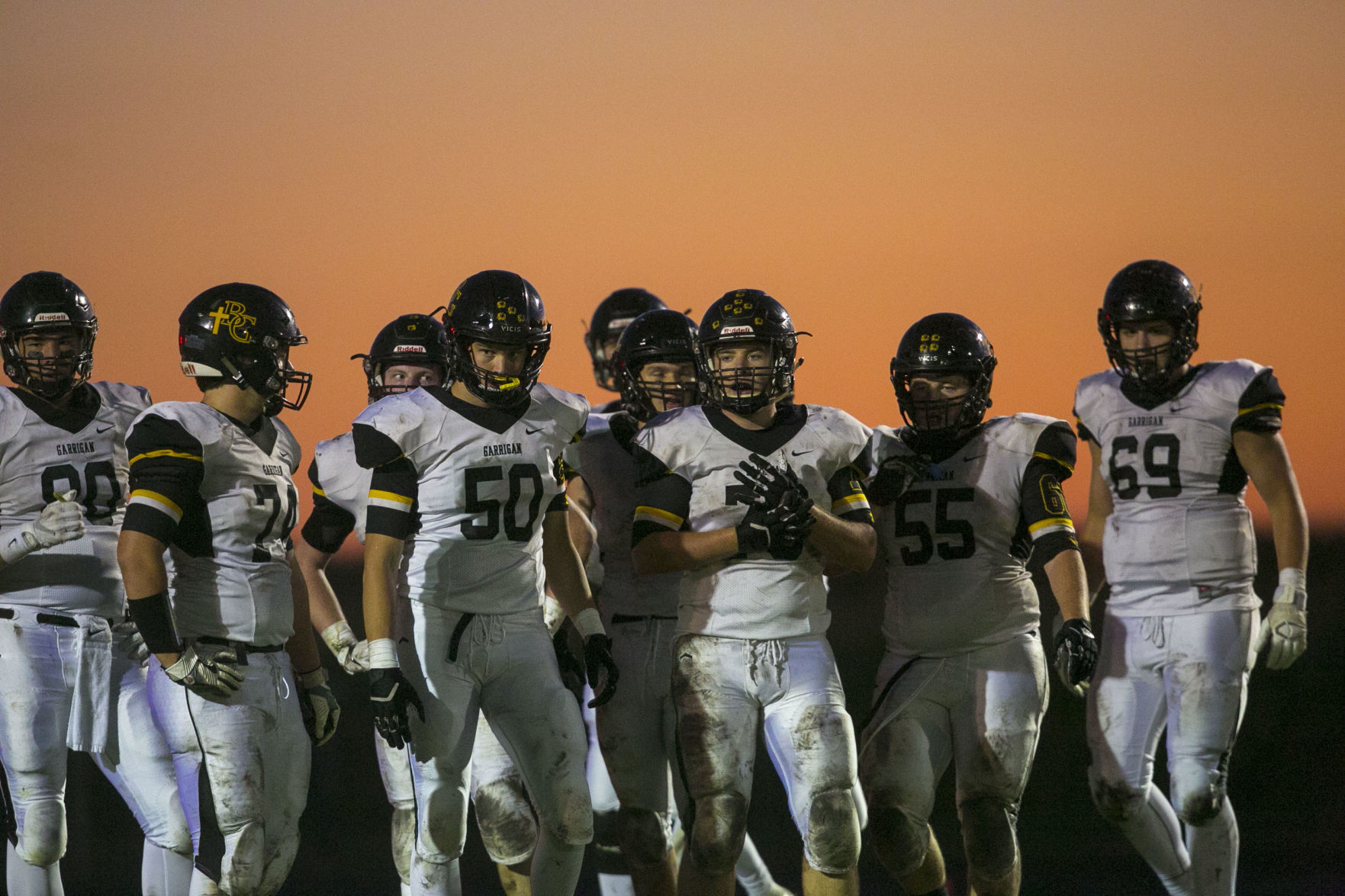 Fball Bishop Garrigan vs. West Hancock 14